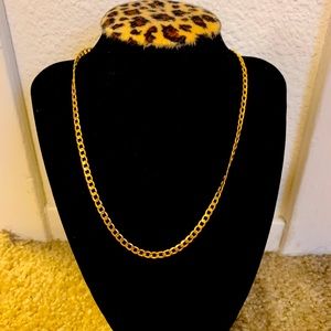 18’ 22K Yellow Gold Cuban Necklace